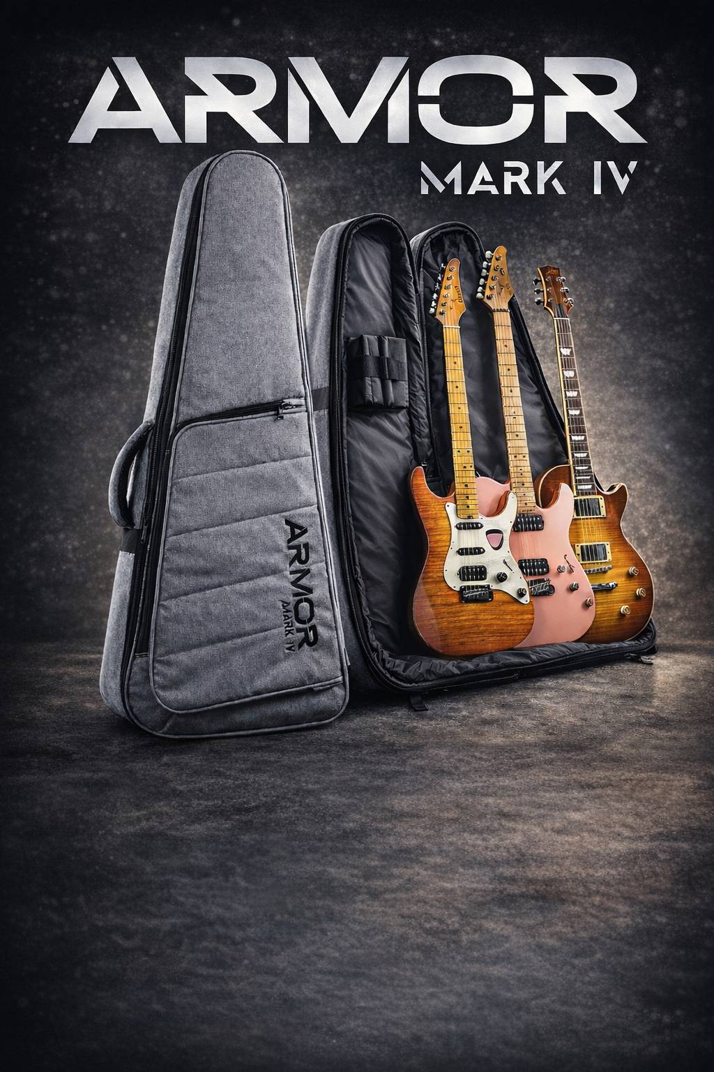 กระเป๋ากีต้าร์ไฟฟ้า ARMOR MARK IV stratocaster | semihollow | lespaul | telecaster