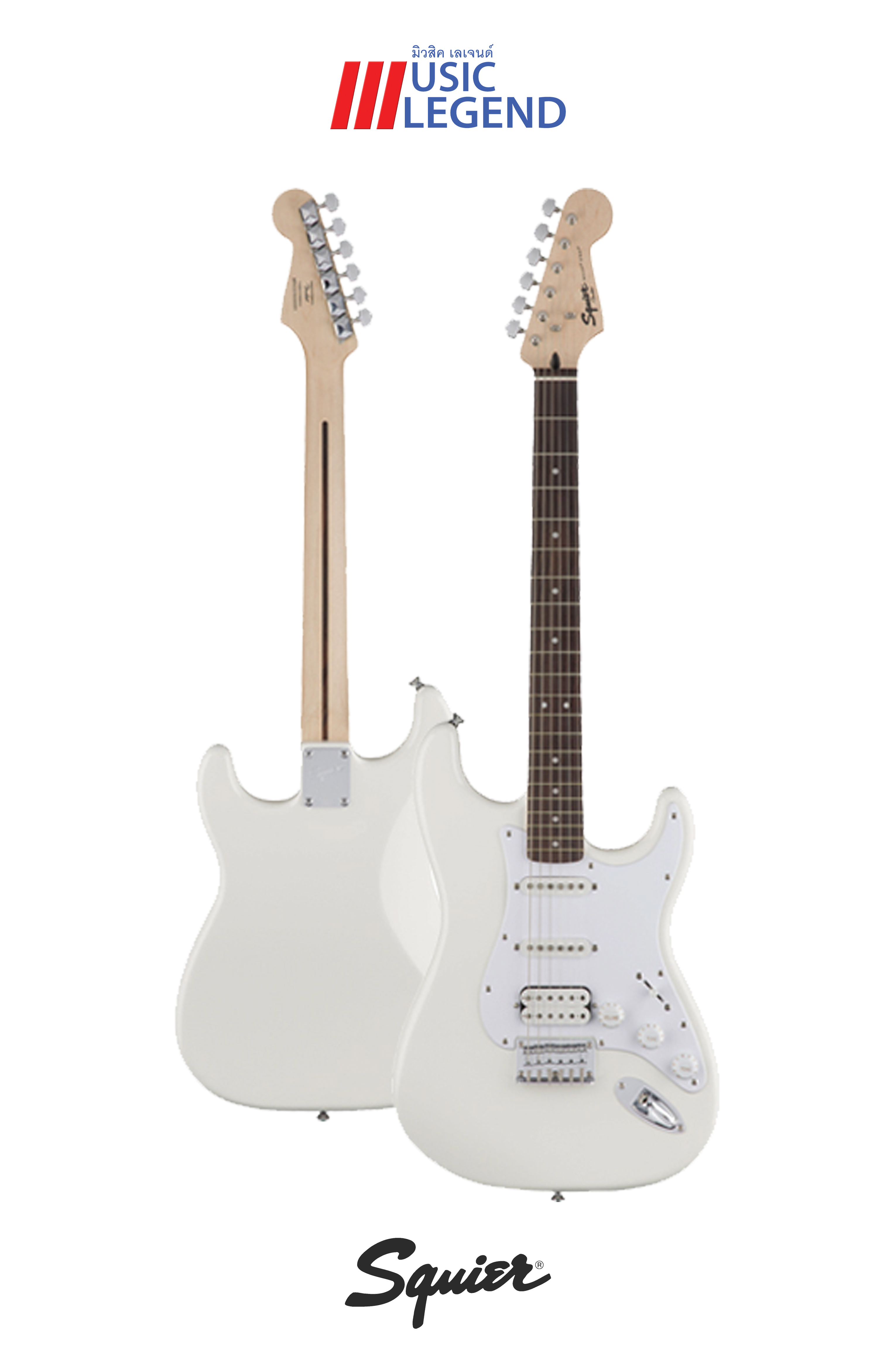 ไฟฟ้า Squire Bullet Strat HSS - WH