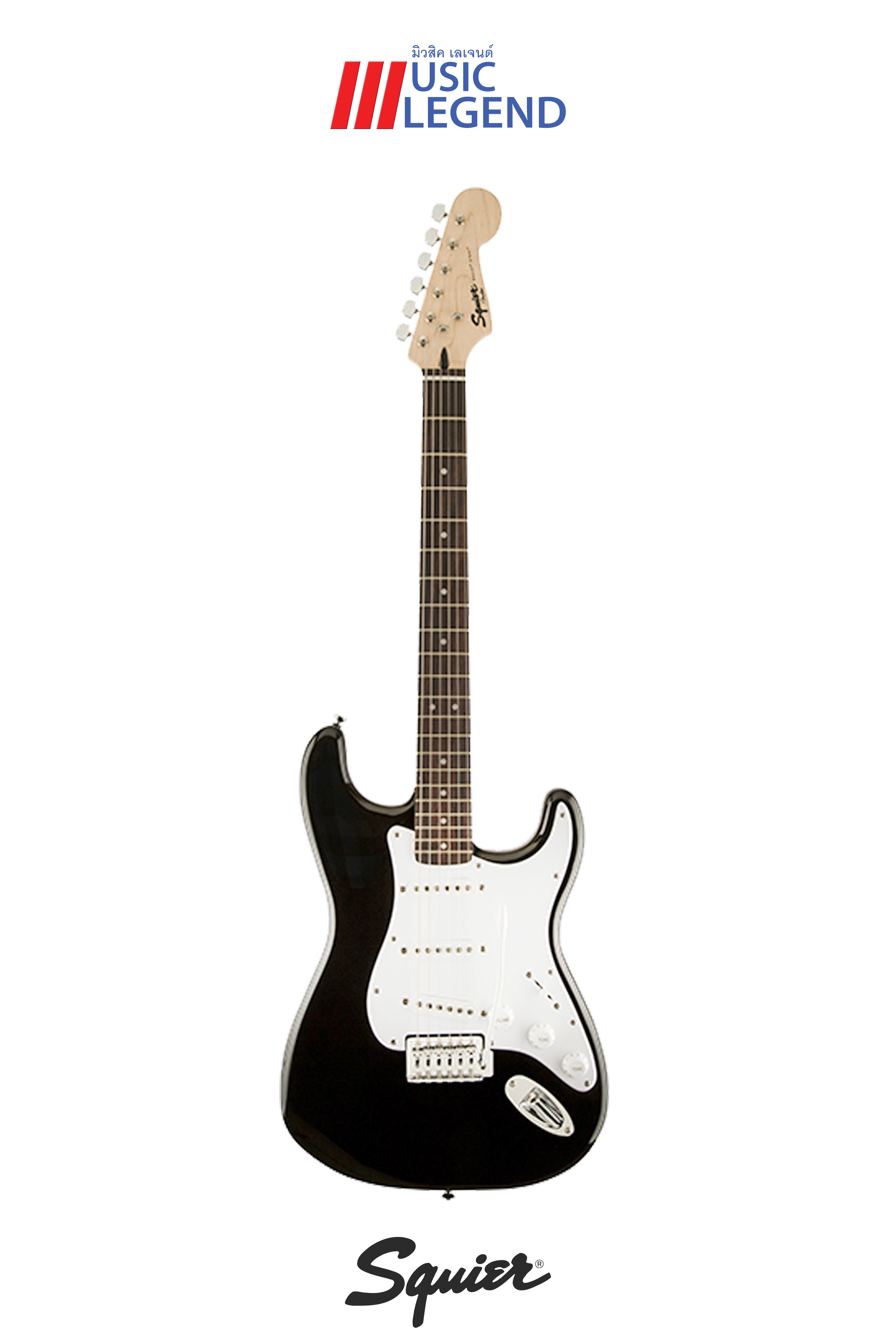 ไฟฟ้า Squire Bullet Strat SSS -BK