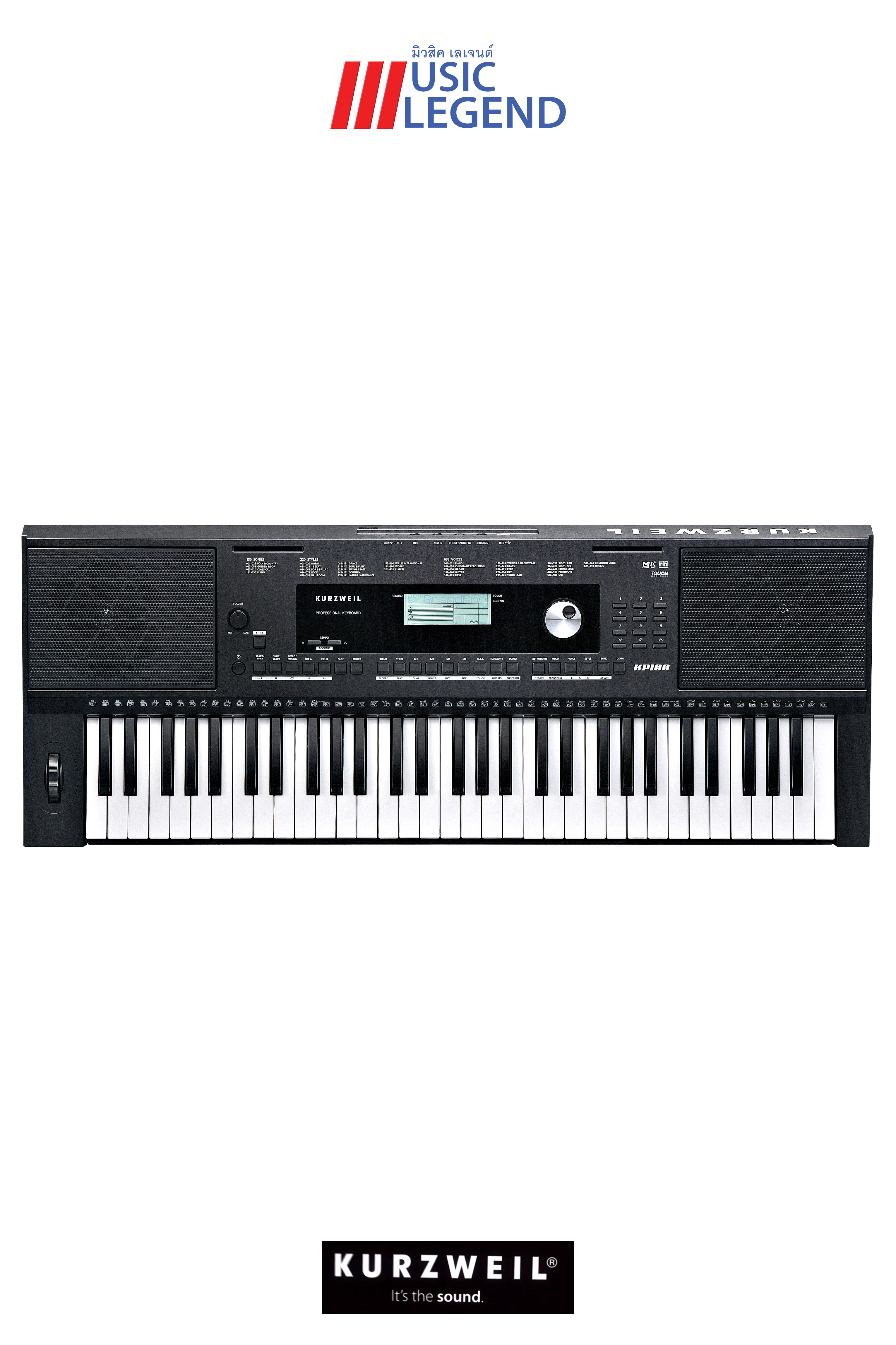 Kurzweil KP100LB Keyboard