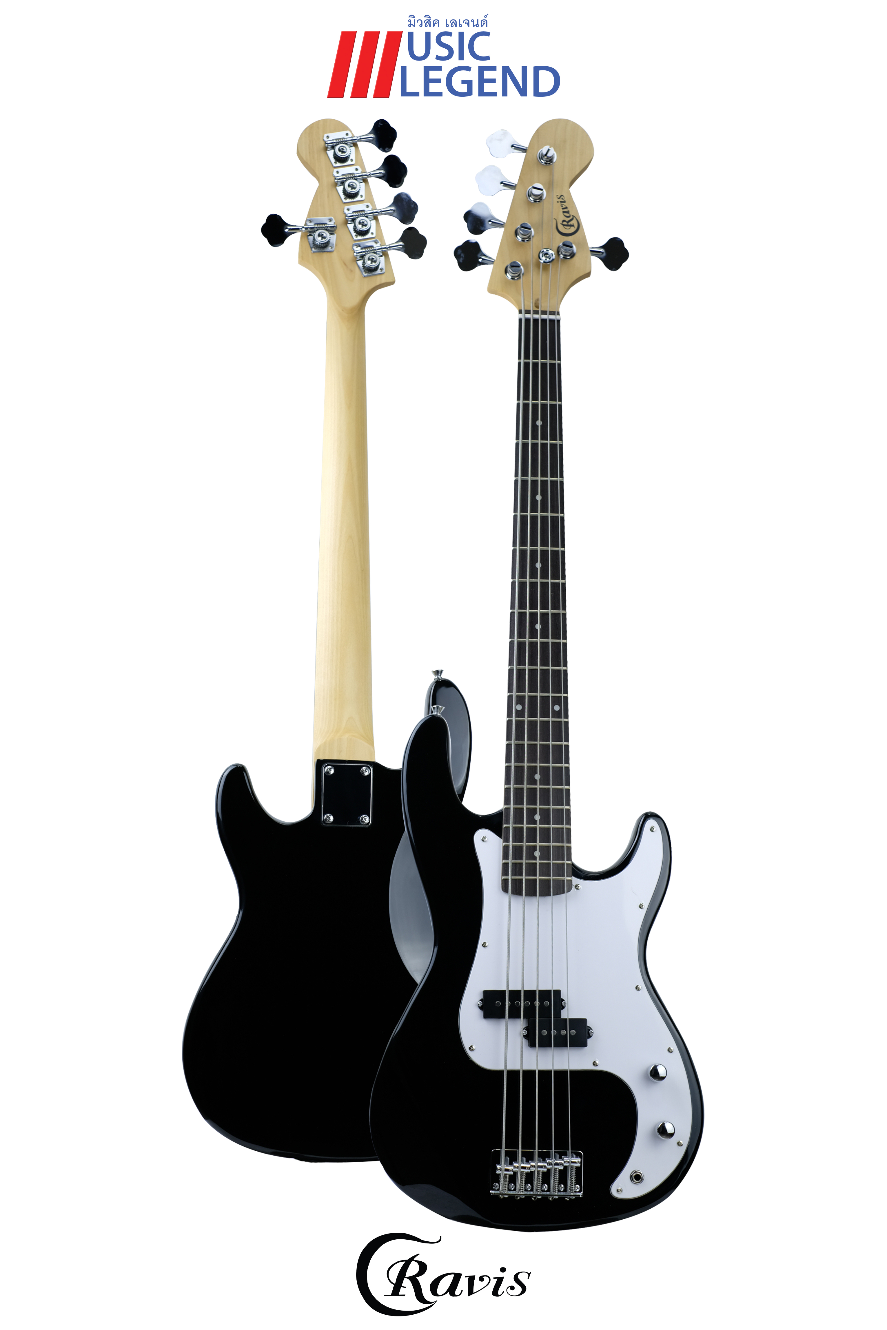 Cravis เบส 5 สาย ทรง Precision Bass